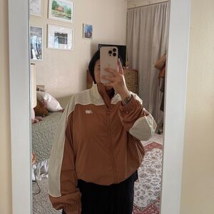 New Balance Tan Windbreaker